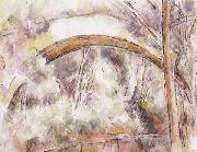 Paul Cezanne The Bridge of Trois-Sautets